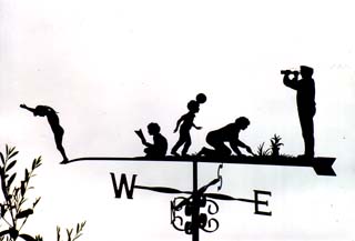 Active Family weather vane